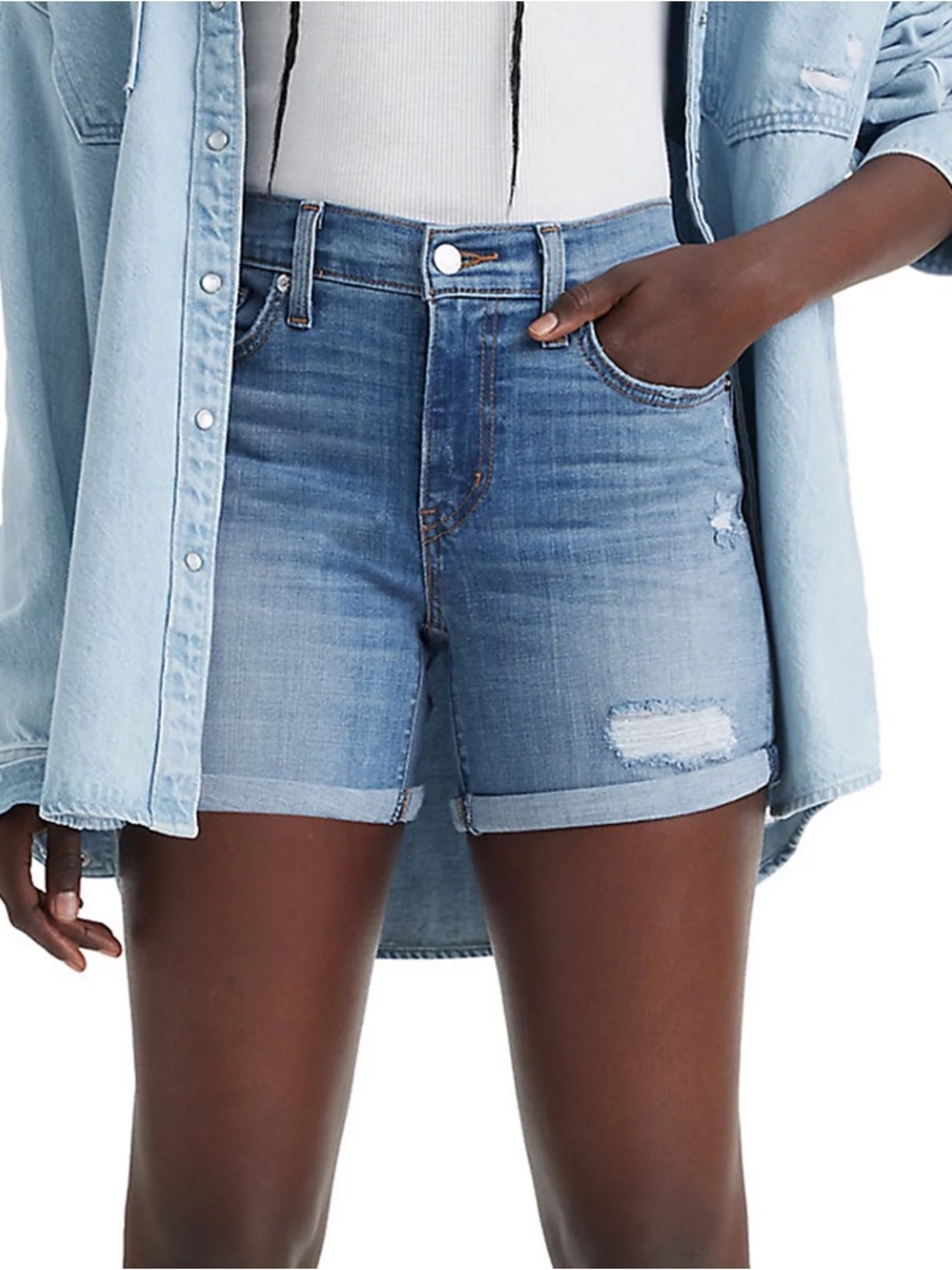 Levi’s mid-length
